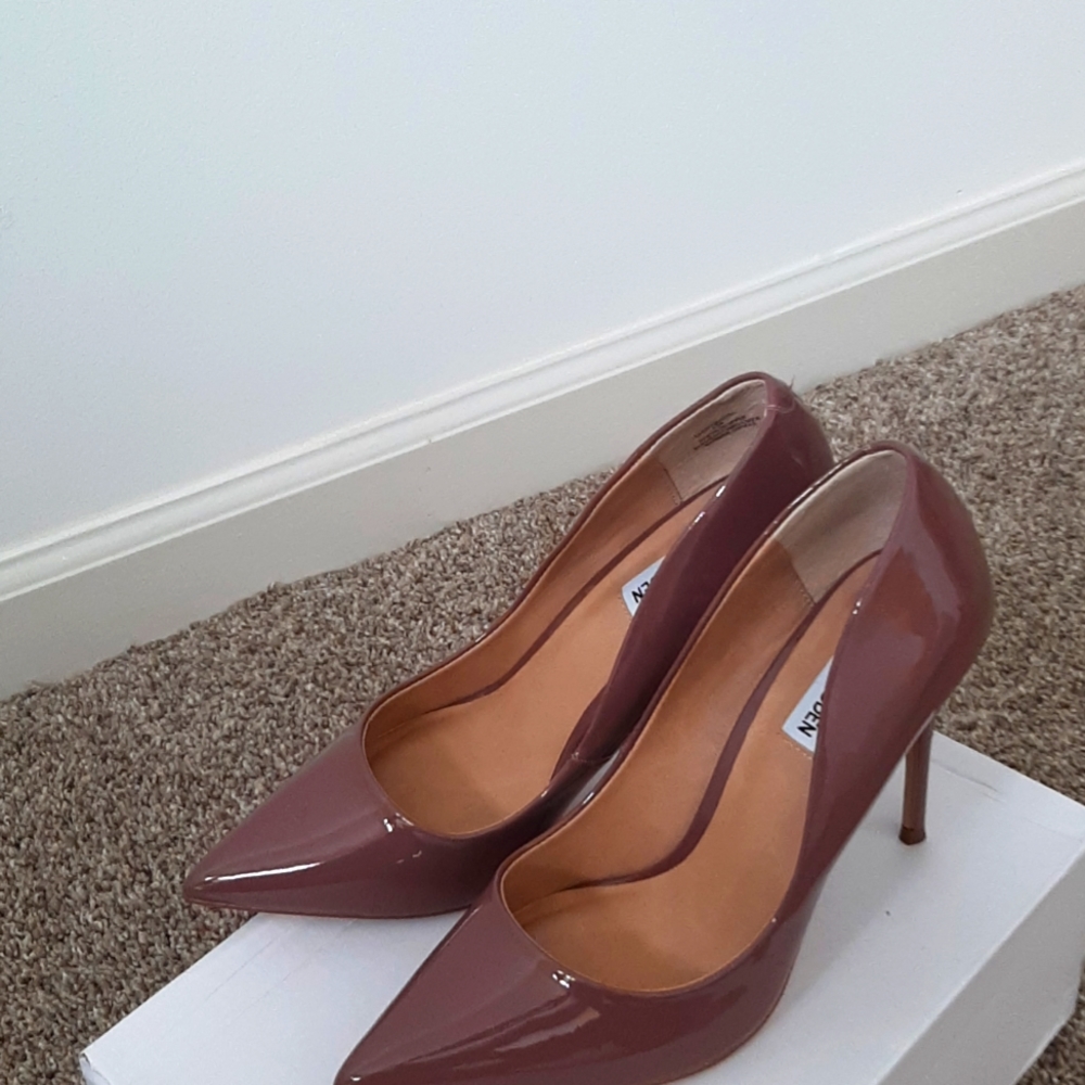 Stevemadden 9.5m mauve pumps
